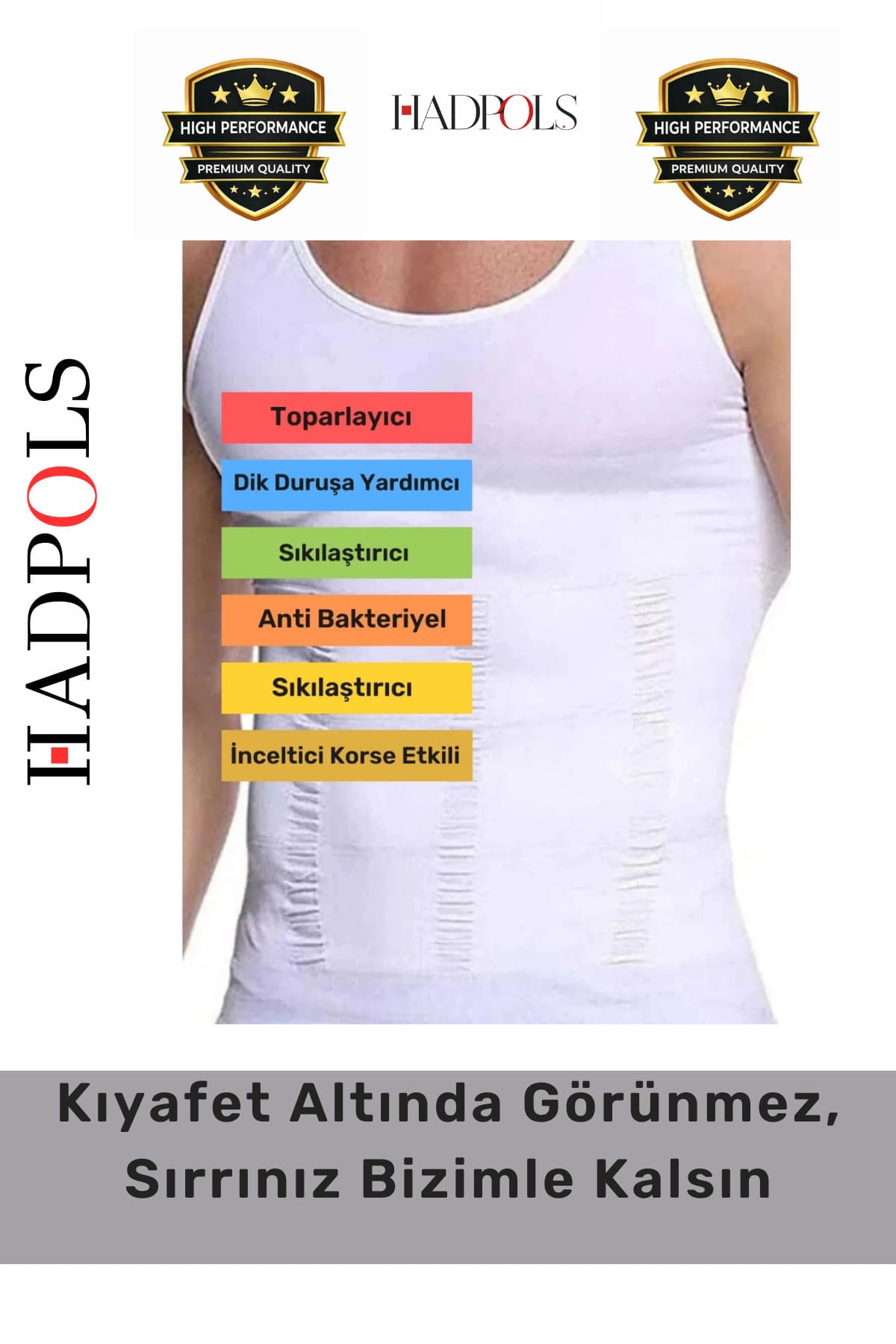 Beyaz erkek göğüs korse, 2. görsel