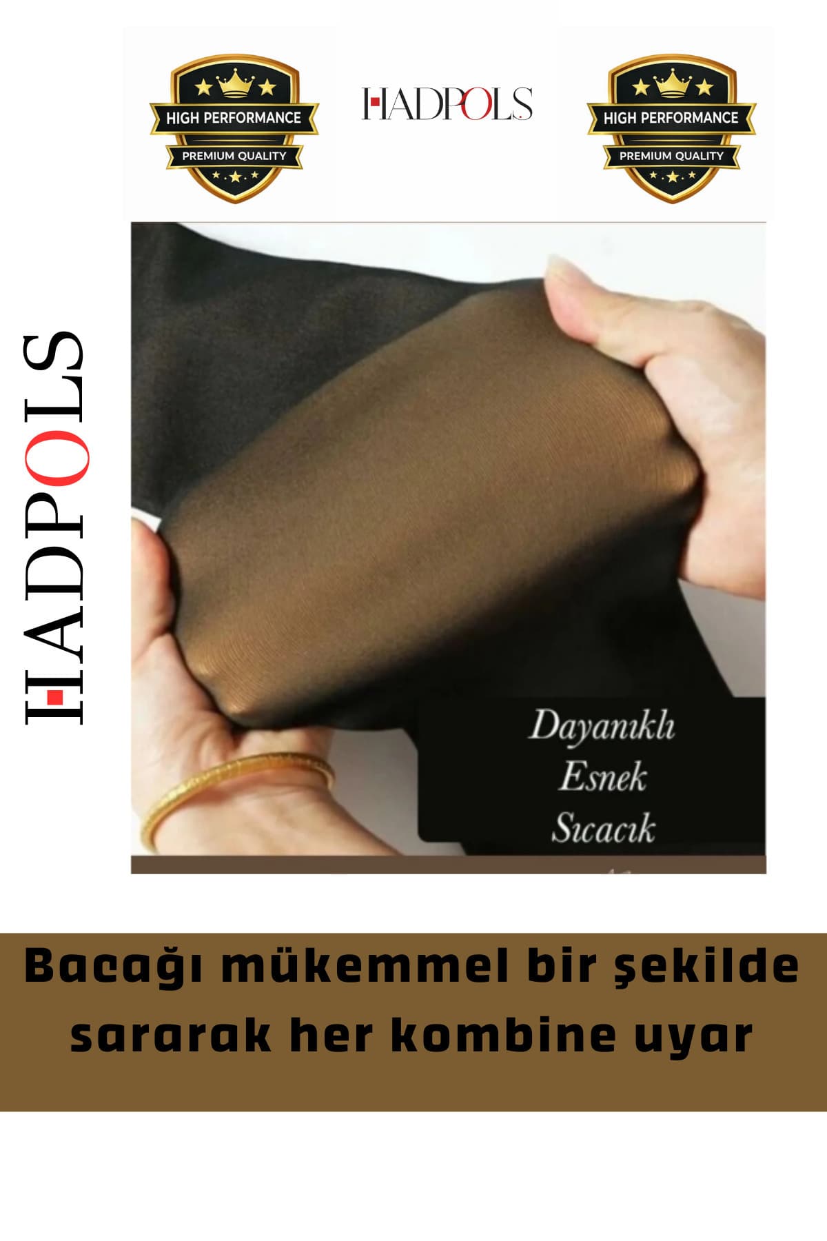 Siyah polar külotlu çorap, 2. görsel